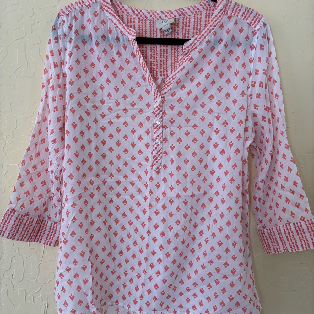Womens Patterned Blouse